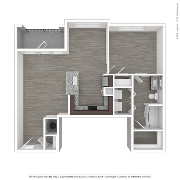 Greenhouse Floor Plan at Caldwell, Houston, TX, 77084
