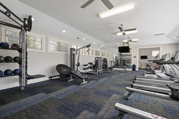 Cardio Studio Equipment  at Ansley at Roberts Lake, Arden, NC