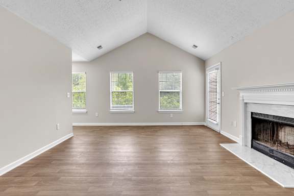 Large Empty Room at Bridgewater Apartments, Duluth, Georgia