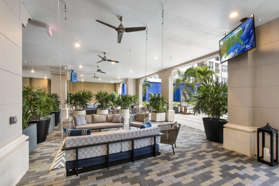 Courtyard Lounge at Maitland City Centre, Maitland, FL, 32751