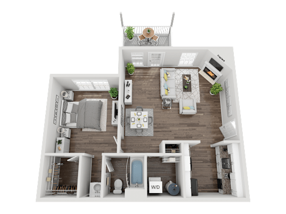 A1 Floorplan1 at Creekside at White Oak, Newnan, GA
