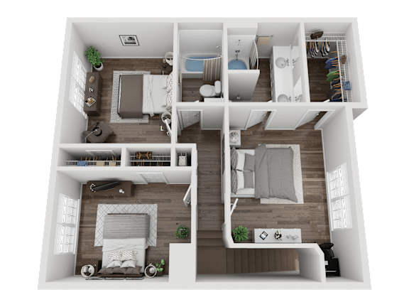 C4G Floorplan1 at Creekside at White Oak, Newnan, 30265
