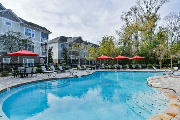 the swimming pool at Legends at Chatham, Savannah, GA, 31405