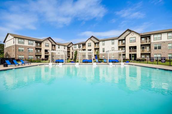 Crystal Clear Swimming Pool at McKenzie Park Apartments, Little Rock, AR
