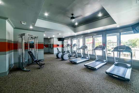 Cardio Machines at Parc 1346, Chattanooga, Tennessee