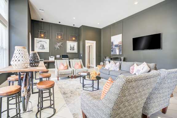 Lounge Area at The Ridge at Chenal Valley Apartments, Little Rock, AR