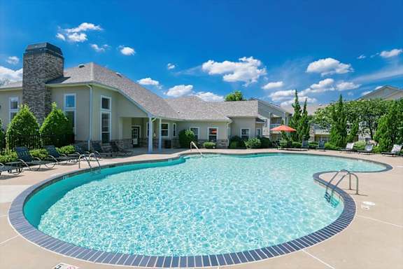 Swimming pool and Sundeck at Trailside at Greenline, Tennessee
