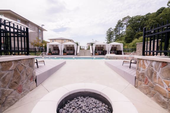 the swimming pool at the resort at governors residence at The Villa at River Pointe, Arkansas, 72213
