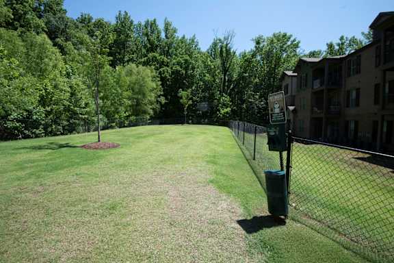 Green Area at Hall Creek Apartments in Arlington, TN