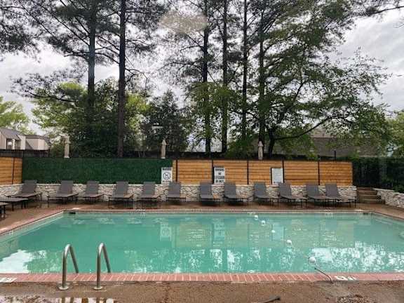 Pool at The Garden District Apartments, Germantown Tennessee