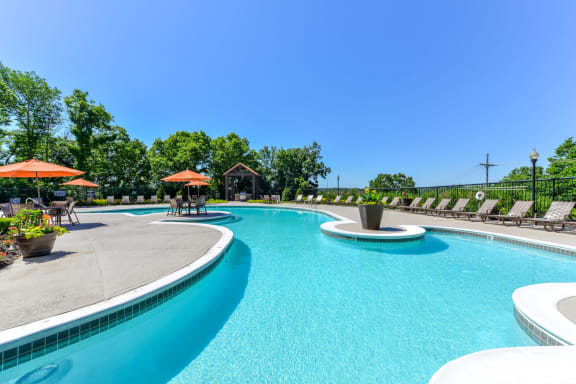 Pool View at Hampton Woods, Shawnee