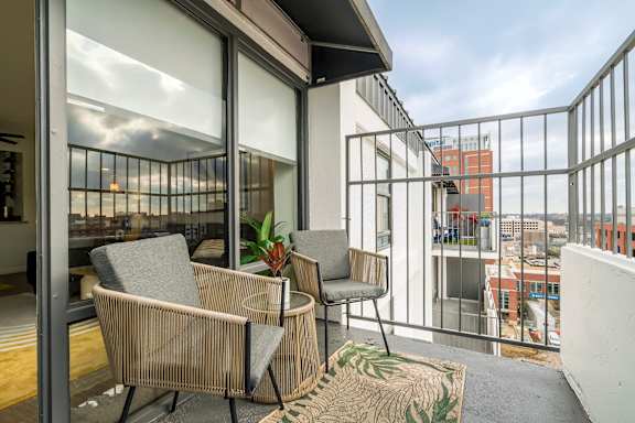 Balcony And Patio at Iris Luxury Apartments, Memphis, TN