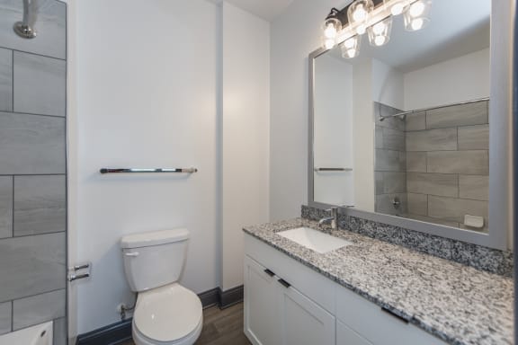 Luxurious Bathroom at The Jamestown Apartment Flats, Virginia, 23224
