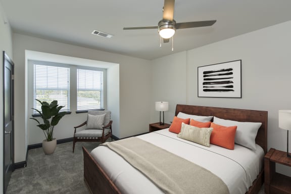 Gorgeous Bedroom Gorgeous Bedroom at The Jamestown Apartment Flats, Richmond, Virginia