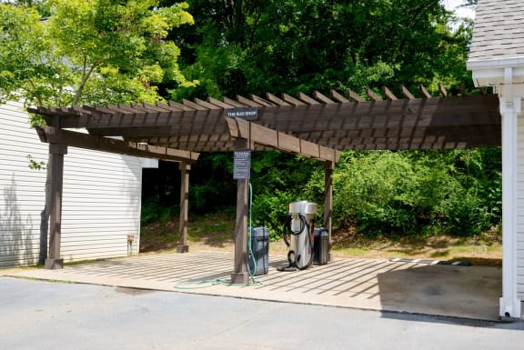 Car Wash area at Parc 1346 Apartments, Chattanooga, 37421