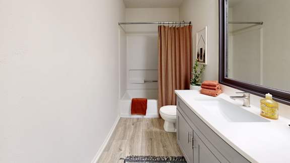Spacious Bathroom at Pointe Royal in Overland Park, KS