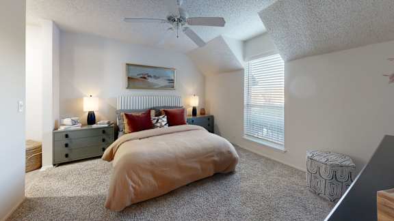 Spacious Bedroom at Pointe Royal in Overland Park, KS