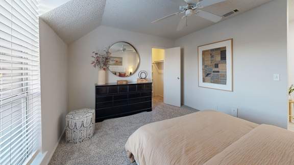 Beautiful Bedroom at Pointe Royal in Overland Park, KS