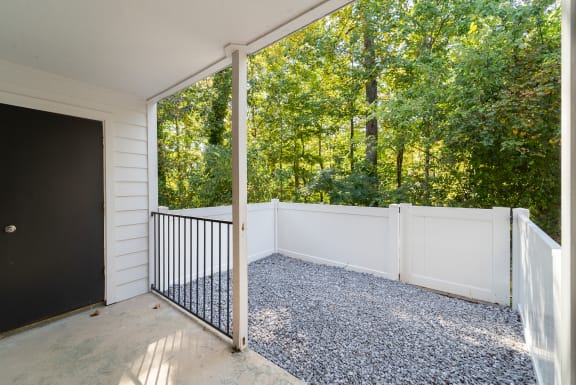 Backyard at Rise at Signal Mountain, Chattanooga, Tennessee