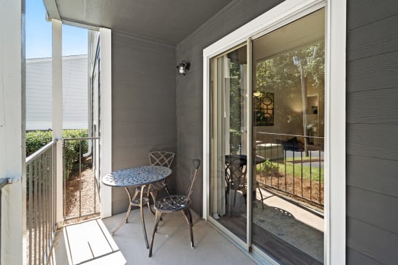 Private Patio at Signal Mountain, Chattanooga, Tennessee