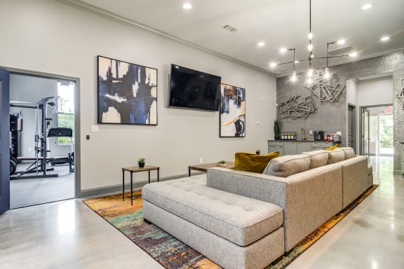 Resident Loungeat Serene at Creekstone Apartments, Athens, GA, 30601