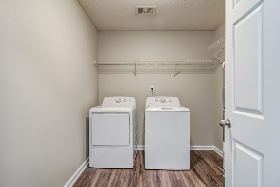 Washer And Dryer In Unit at Serene at Creekstone Apartments, Athens, GA, 30601