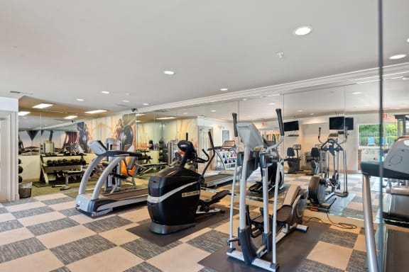 Residential Fitness Center at Sugarloaf Crossing Apartments, Lawrenceville, GA
