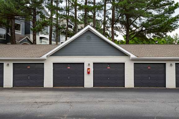 Parking Garage Area at Sugarloaf Crossing Apartments, Lawrenceville