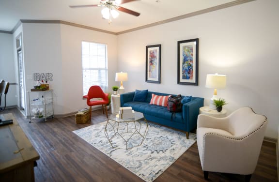 Living Room Interior at The Shallowford, Chattanooga, 37421