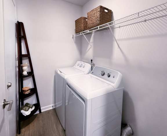 Laundry Area at The Dawson Cartersville Apartments, Georgia