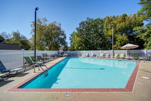 Large Outdoor Swimming Pool at The Waters at Chenal Apartments, Arkansas, 72211