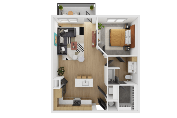 a bedroom floor plan of a 2100 sq ft apartment