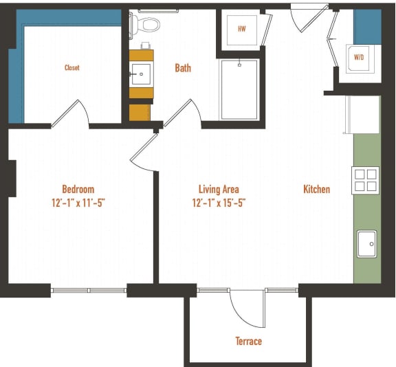 a diagram of a floor plan of a house