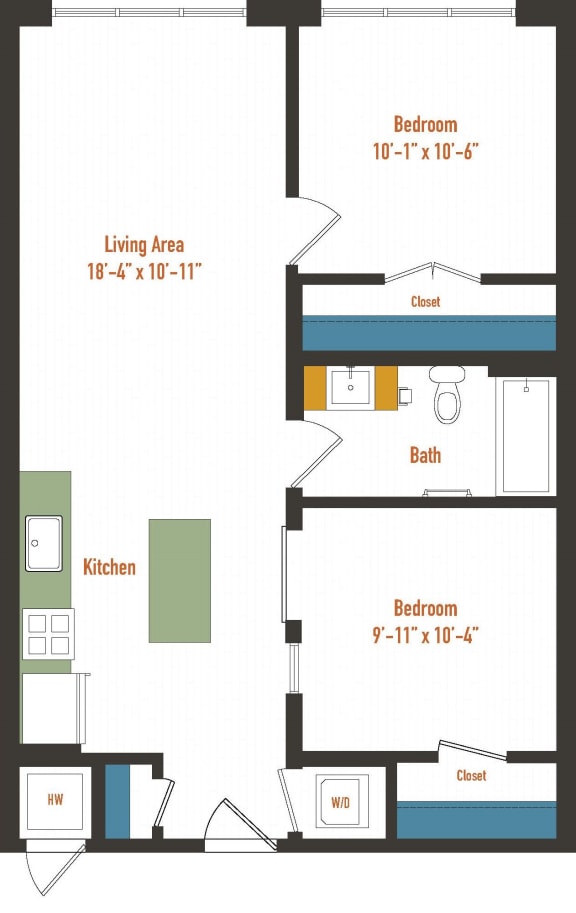 a blueprint of a floor plan of a house