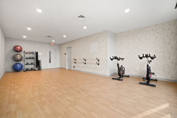 Peloton Bikes at The Brick of Hackensack, Hackensack, NJ