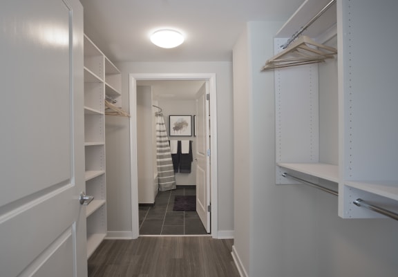 Walk-in closet