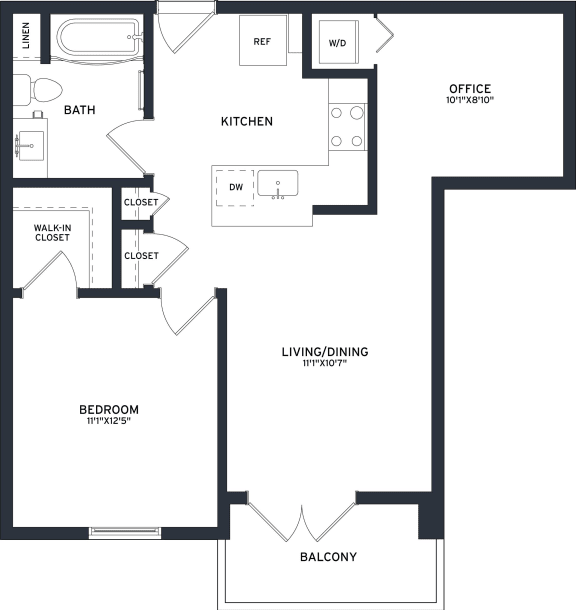 a blueprint of a floor plan of a house