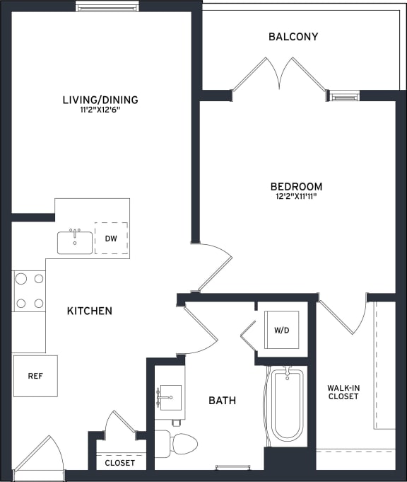 a blueprint of a floor plan of a house
