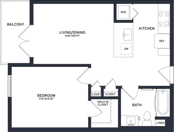 a blueprint of a floor plan of a house
