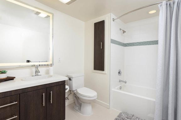 a bathroom with a toilet sink and bathtub