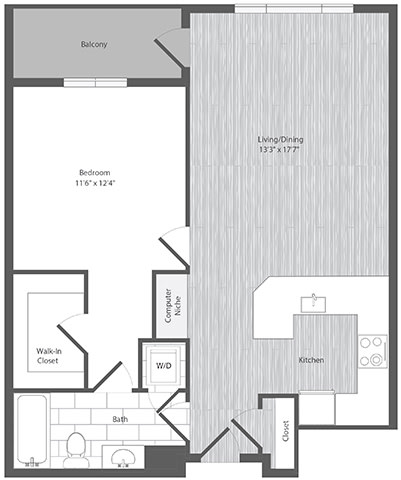 one bedroom apartments in Merrifield VA