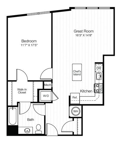 1 bedroom apartments in Mineola