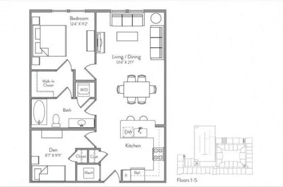 the second and third floors of a house plan with bedrooms