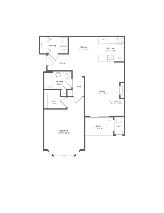 this floor plan is an illustration of our apartments