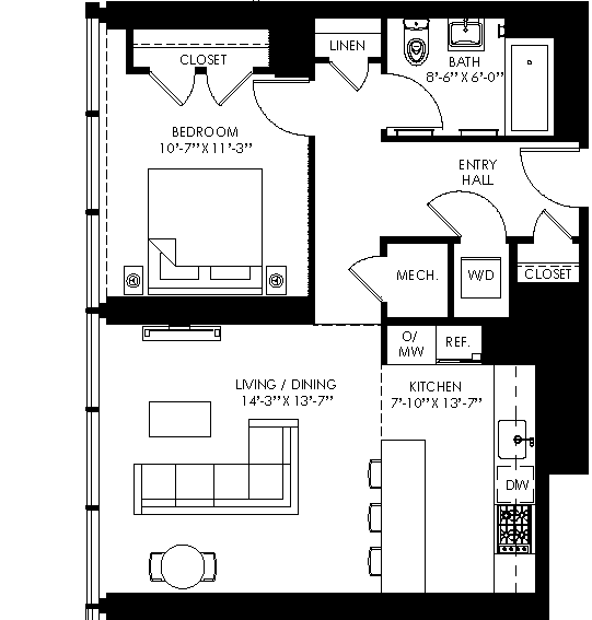 floor plan of the first floor and the floorplan of the second floor
