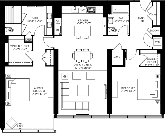 floor plan of the cort elevation of the duplex house plans