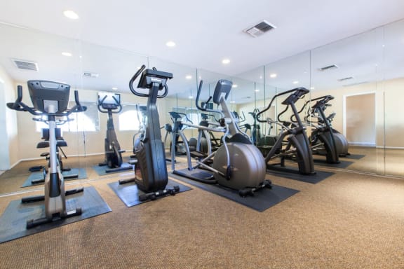 Cardio Machines at The Monterey Apartments in San Jose, California 95117