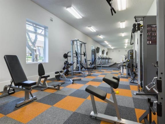 Fitness Center at Valley West Apartments in San Jose, CA 95122