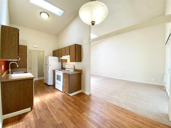 Wood-Style Flooring at Valley West Apartments in San Jose, CA 95122
