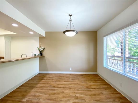 Hardwood Flooring In Kitchen at The Glens, San Jose, 95125